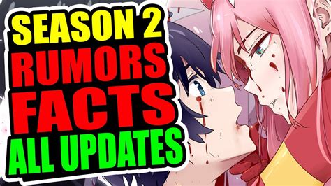 Darling In The Franxx Season 2 Release Date Rumors And Facts The Truth 2021 Youtube