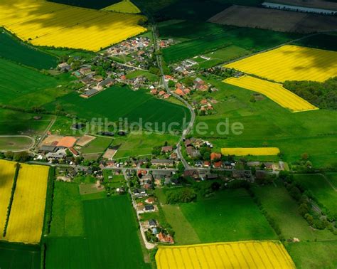 Franzhagen Aus Der Vogelperspektive Gelb Gr N Kontrast Bl Hender