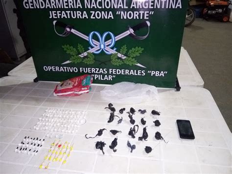 Detención y secuestro de drogas ilícitas en Derqui Semanario Regional