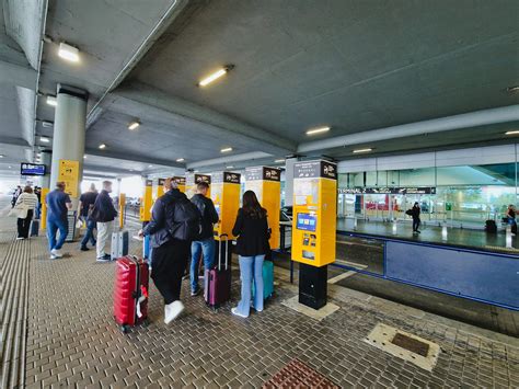 Terminal 2 public transport bus tickets machines - Avada Business