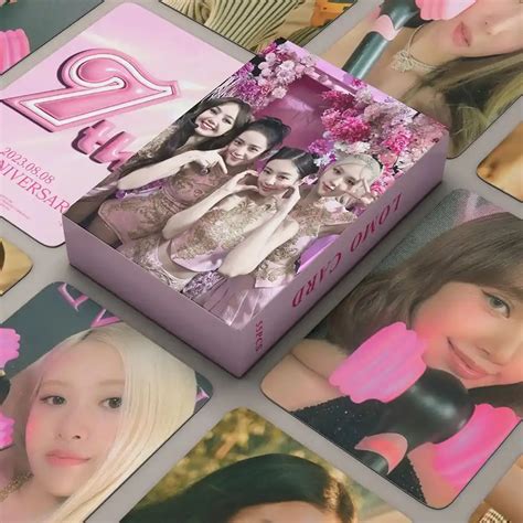 Blackpink Th Anniversary Pcs Box Deco Kit Lomocard Onek Easy