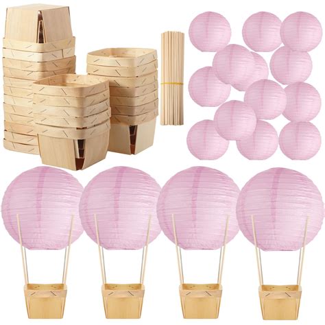 Amazon Namalu Set Hot Air Balloon Baby Shower Centerpieces