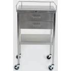 Stainless Steel Utility Table with One Drawers