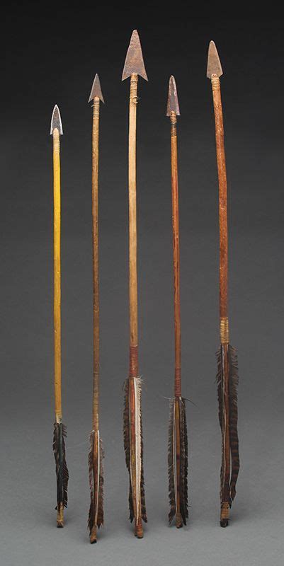 Northern Plains And Plateau Arrows Native American Bow Native