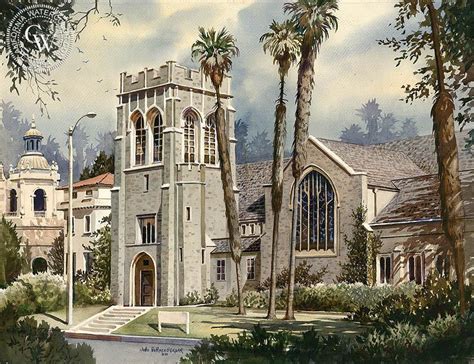 Watercolor Church At Explore Collection Of
