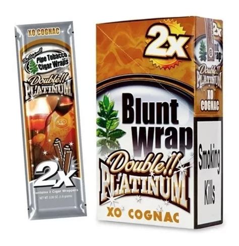 Blunt Wrap Cognac Caja X U Platinum Papel Makako En Venta En