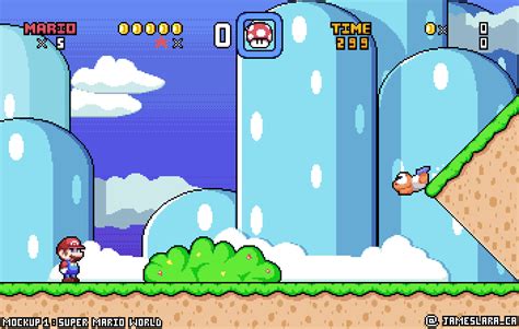 Remake: Super Mario World by JamesCabello on Newgrounds