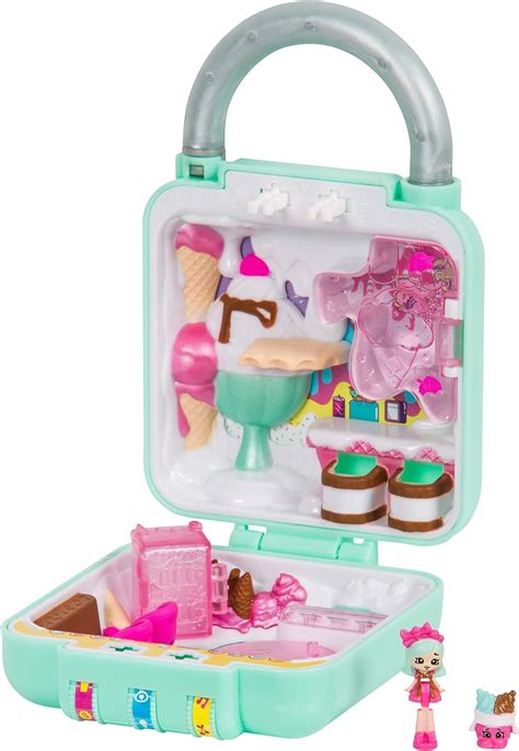 Shopkins Lil Secrets Collectable Mini Playset With Shoppie Toy Inside Cute