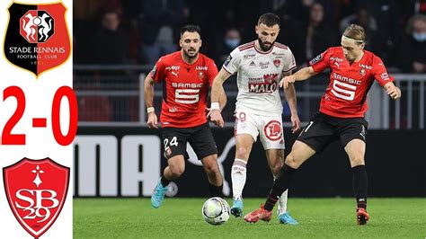 Rennes VS Brest 2 0 Extended Highlights All Goals 2022 Laborde