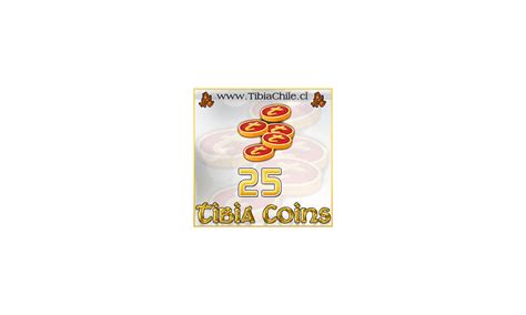 25 Tibia Coins Tibiachile