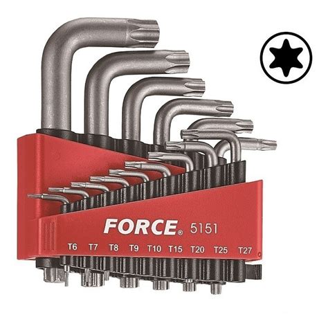 Juego De Llaves Torx T T Pzas Force Mercado Libre