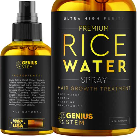 Rice Water Spray Hair Complex Healthy Hair Growth Strengthens