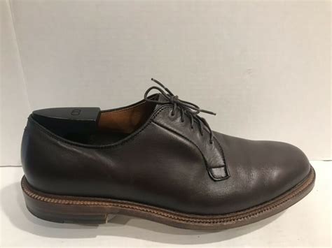 Alden 99026 Dark Brown Calfskin Plain Toe Blucher Alden Model Project