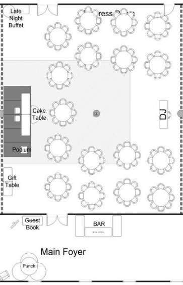 Wedding Table Layout Floor Plans Floral Design 33 Ideas Wedding Table