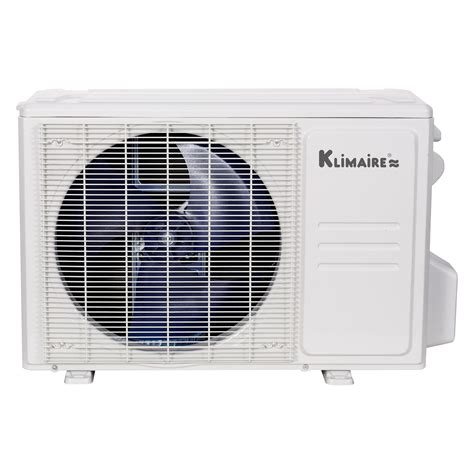 18 000 Btu 19 Seer2 Klimaire Wall Mounted Ductless Mini Split Inverter Heat And Cool