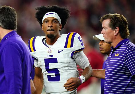 LSU Football The Latest On LSU QB Jayden Daniels Status For Florida