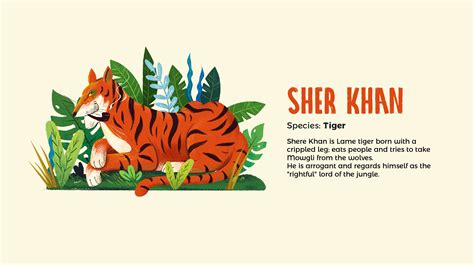 Jungle Book Main Characters :: Behance