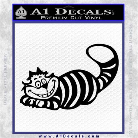 Alice In Wonderland Cheshire Cat Decal Sticker A1 Decals