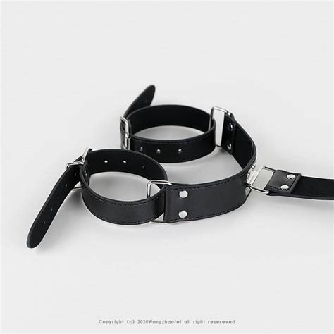 Leather Bondage Handcuffs Bdsm Armbinder Restraint Arms Behind Back Straitjacketsex Toys For