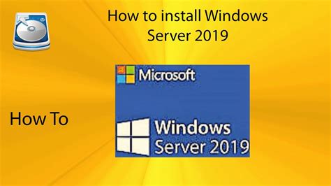 How To Install Windows Server 2019 Youtube