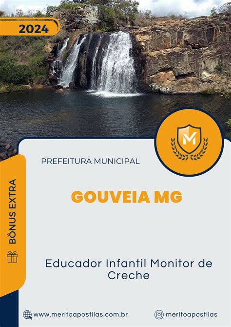 Apostila Educador Infantil Monitor De Creche Prefeitura De Gouveia Mg