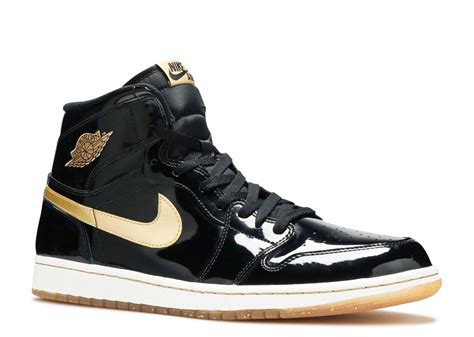 Nike Air Jordan 1 Black And Gold