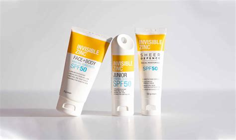 INVISIBLE ZINC Sunscreen Made In Australia For The Australian Sun