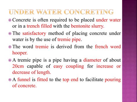 ready mix concrete concrete practicespptx