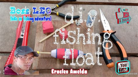 How To Make Fishing Float Using Old Slippers And Bbq Stick Diy Boss