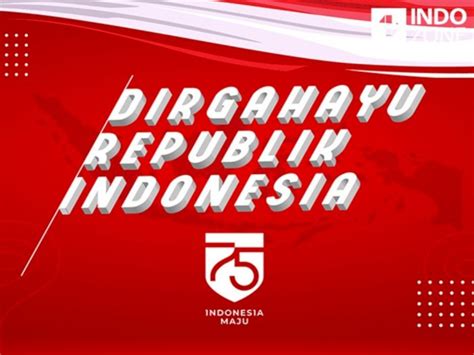 Slogan Kemerdekaan Indonesia Ilustrasi