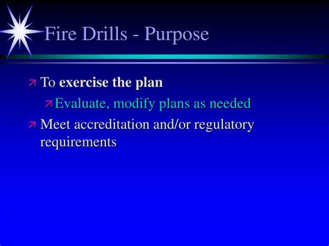 Ppt Fire Drills Powerpoint Presentation Free Download Id 5461674