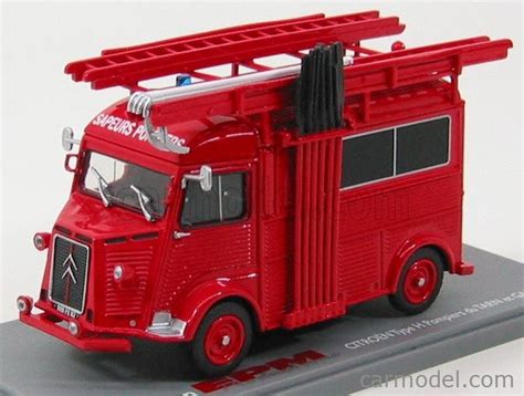 Eligor Echelle Citroen H Type Van Pompiers Du Tarn Et