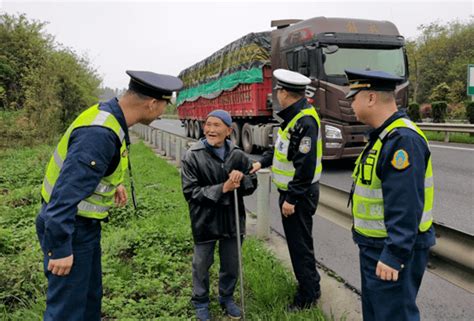 好险！七旬老人误上江都高速，余庆路政高速公路