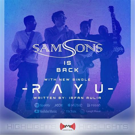 Samsons Luncurkan Lagu Perdana Rayu Lewat Formasi Dan Penampilan Baru