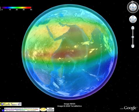 NASA Time Animation of Ionosphere For Google Earth - Google Earth Blog