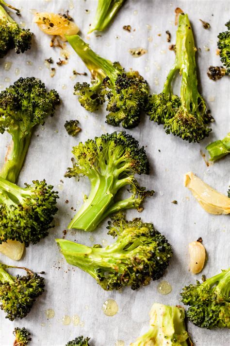 Roasted Broccoli With Smashed Garlic TopFoodClub