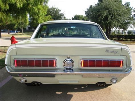 Seafoam Green 1968 Ford Mustang Gt California Special Hardtop