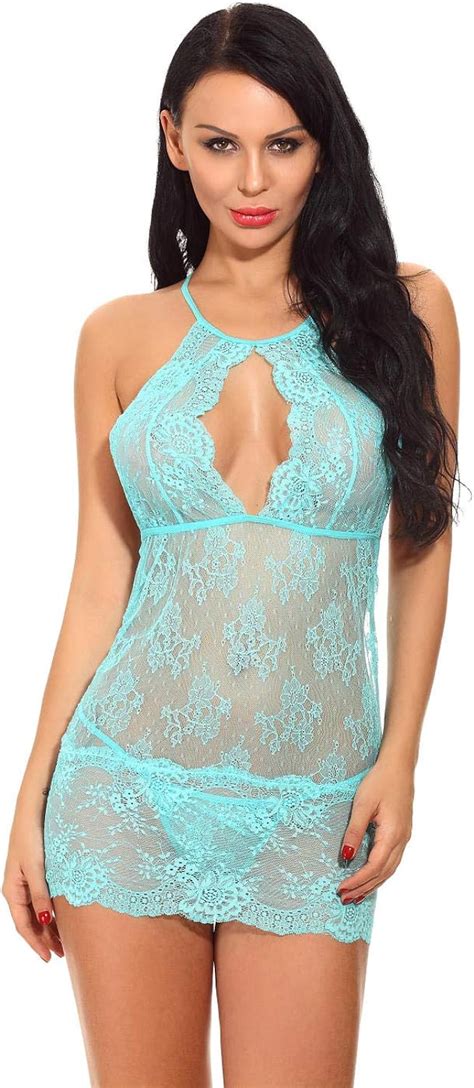 Lwfyt Lingerie Sexy Rotique Vert Sexy Lingerie Femmes Soie Dentelle
