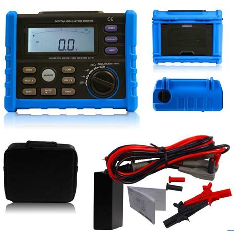 1000V 2500V 5000V Digital Insulation Tester Megger Digital And Analog