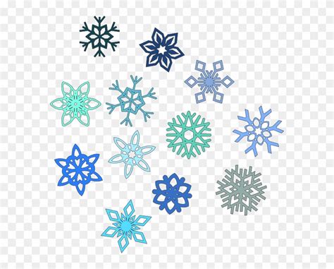 Animated Snowflake Clip Art - Transparent Background Snowflake Clipart Blue Snowflake - Free ...