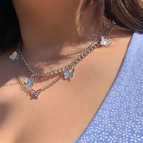 F O L L O W ꜰʀᴇᴅᴅɪᴅᴜʜ🐉 Girly Jewelry Cute Jewelry Fashion Necklace