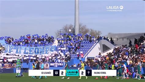 LaLiga Hypermotin J17 Resumen y goles del KLeganés 2 2 Racing de