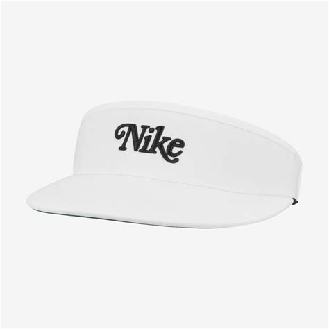 Nike Dri Fit Golf Visor Whiteblack Editorialist