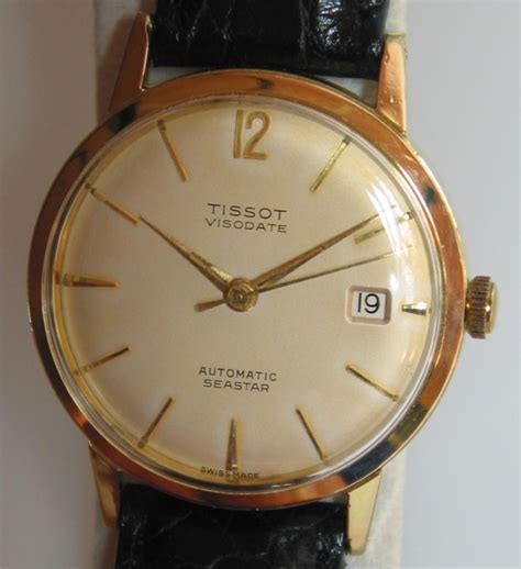 Watches TISSOT Visodate Automatic Seastar Mens Wrist Watch