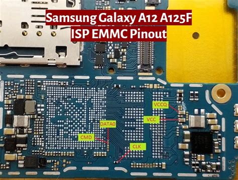 Samsung Galaxy A A F Isp Emmc Pinout Test Point Sexiz Pix