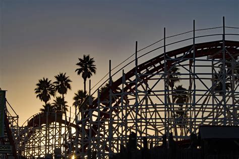 Highland Dunes Rollercoaster at Sunset - Wrapped Canvas Photograph