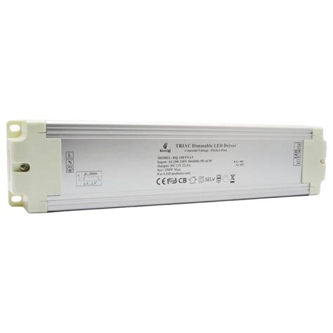 CV TRIAC Controlador LED Regulable 12V 150W Caja De Aluminio