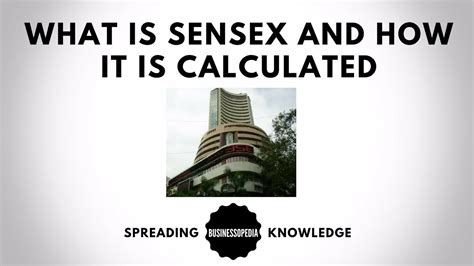 What Is Sensex And How It Is Calculated Youtube