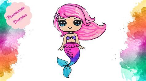 Sereia Kawaii Desenhos Para Desenhar Desenhando Desenhos Youtube