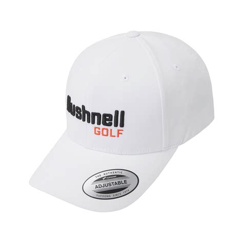Bushnell Golf White Unstructured Tour Cap Bushnell Golf